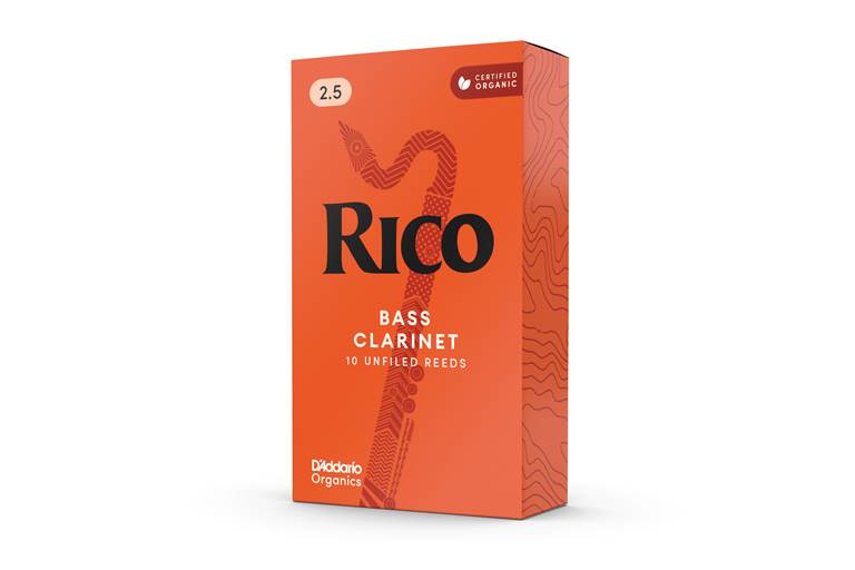 Rico Bass Clarinet Reeds 2.5 Box of 10