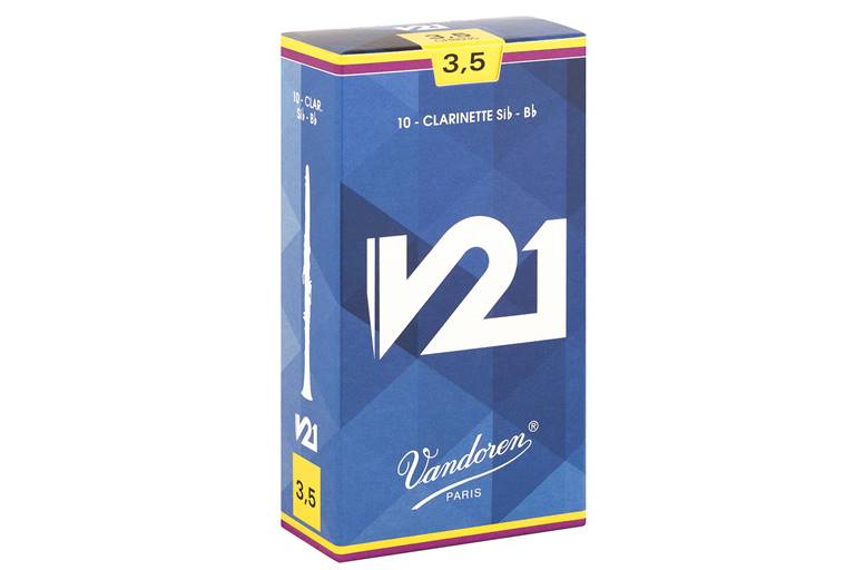 Vandoren V21 Clarinet Reeds 3.5 Box of 10