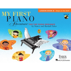 My First Piano Adventure Book Level B Lesson with CD