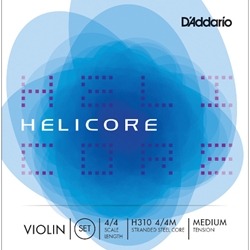 Helicore Violin String Set 4/4 Medium Tension
