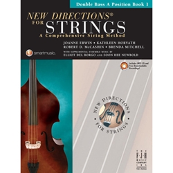 New Directions For Strings Book 1 Double Bass A Book/CD