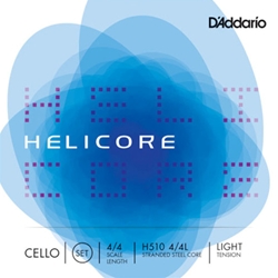 Helicore Cello String Set 4/4 Medium Tension
