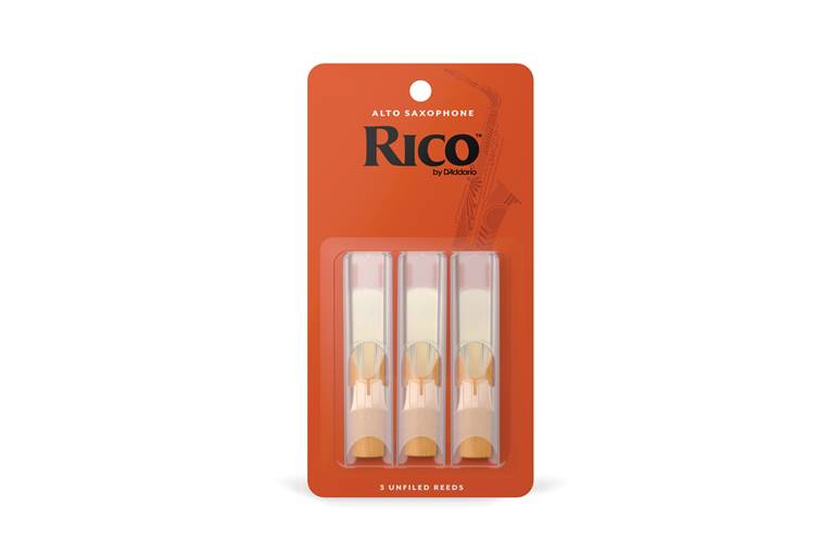 Rico Alto Saxophone Reeds 2.5 Pack of 3
