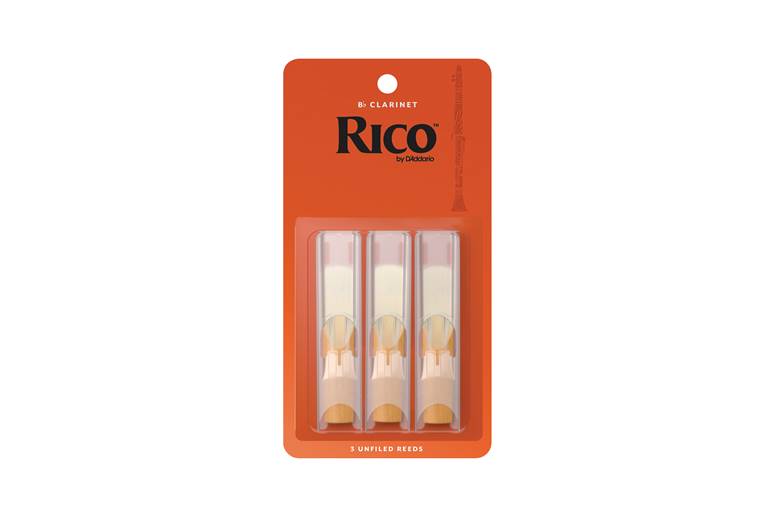 Rico Bb Clarinet Reeds 3 Pack of 3