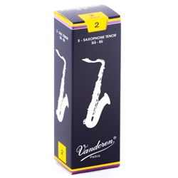 Vandoren Traditional Tenor Saxophone Reeds 2 Box of 5