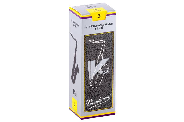 Vandoren V12 Tenor Saxophone Reeds 3 Box of 5