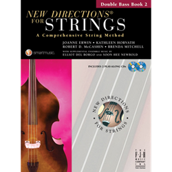 New Directions for Strings Book 2 Double Bass Book/CD
