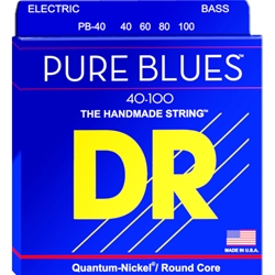 DR Pure Blues Nickel Bass Strings Light