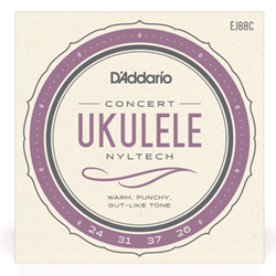 D'Addario EJ88C Nyltech Concert Ukulele Strings