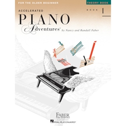 Accelerated Piano Adventures for Older Beginners Level 1 Theory Book