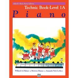 Alfred's Basic Piano Library Technic Book 1A