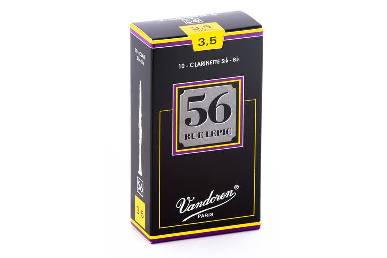 Vandoren 56 Rue Lepic Clarinet Reeds 3.5 Box of 10